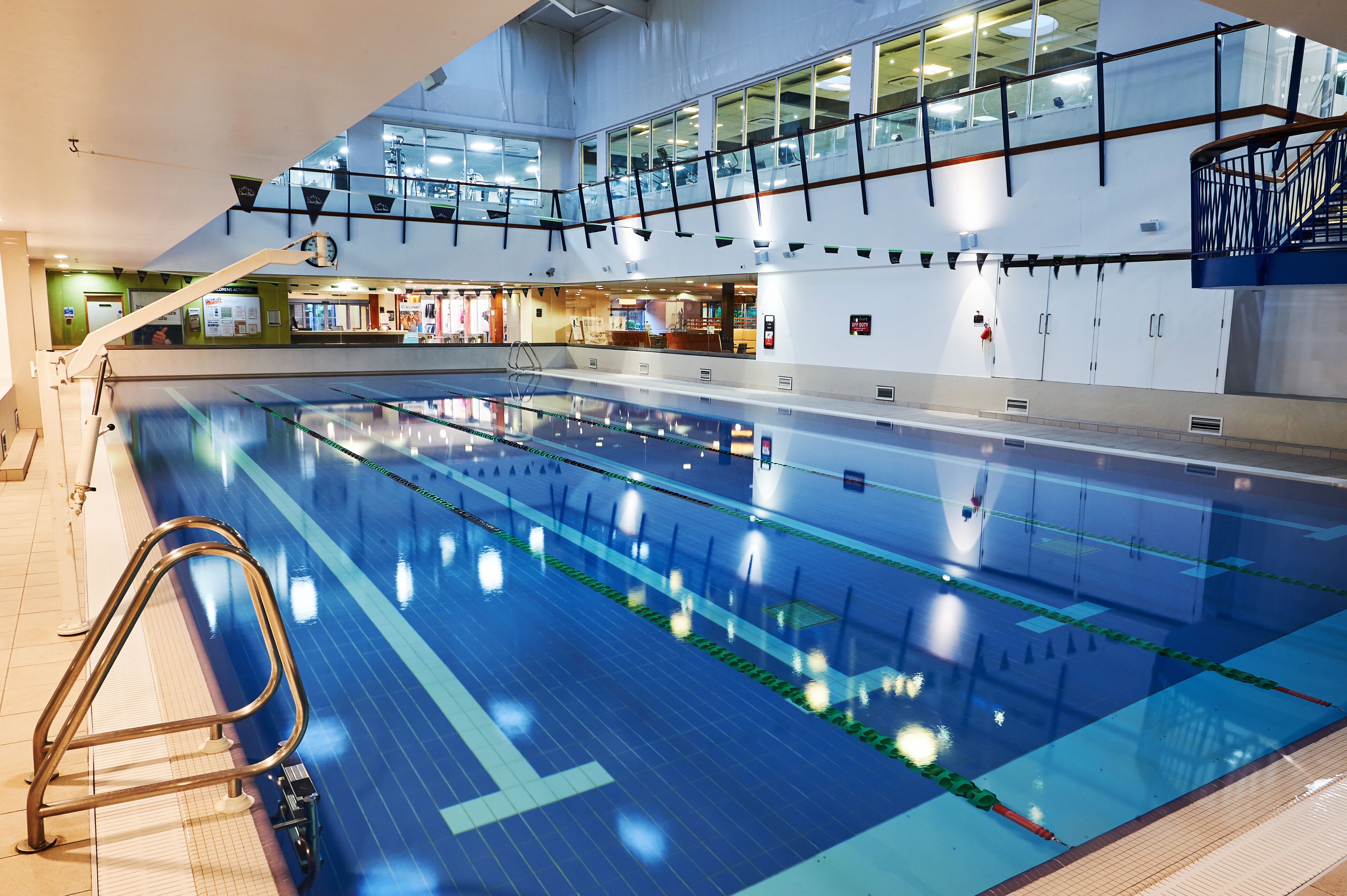 david lloyd with outdoor pool